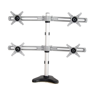 Mechanical desk monitor bracket